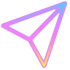 🤩 Эмодзи «Фундамент градиент сирень шрифт» для Telegram