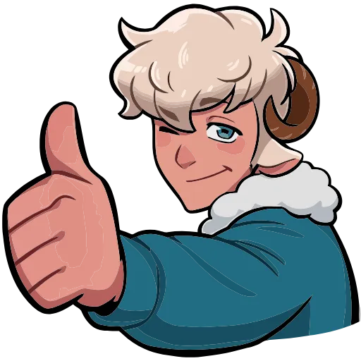 👍 Эмодзи «Ариес» для Telegram
