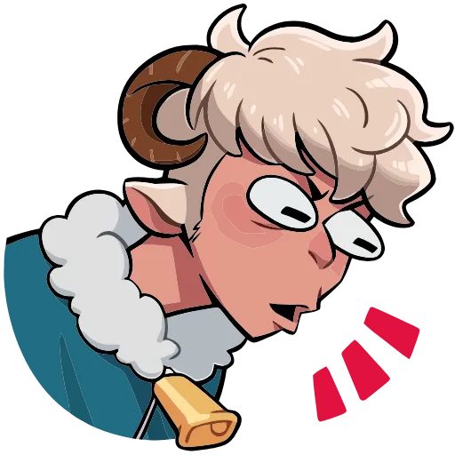 😱 Эмодзи «Ариес» для Telegram