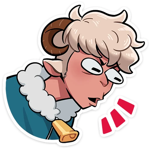 ⭐ Стикер «Ариес» для Telegram