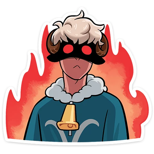 ⭐ Стикер «Ариес» для Telegram