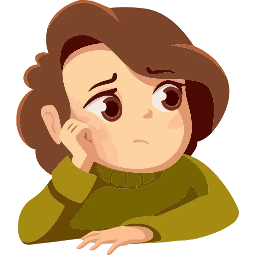😔 Эмодзи «Ариша» для Telegram