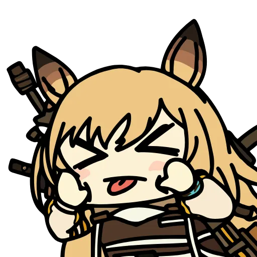 😝 Стикер «Arknights» для Telegram