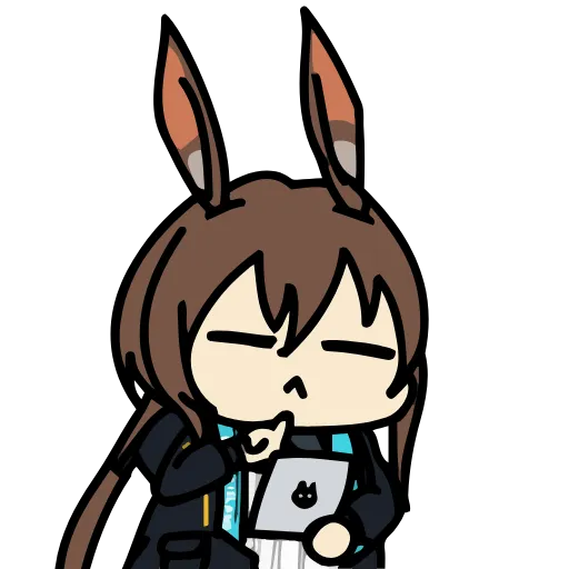 😑 Стикер «Arknights» для Telegram