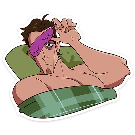 😴 Стикер «Арни» для Telegram