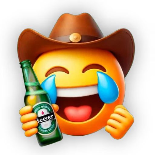 😂 Стикер «Нейро смайлики» для Telegram