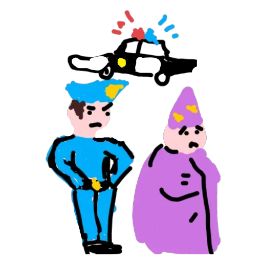 😚 Стикер «Art magic» для Telegram