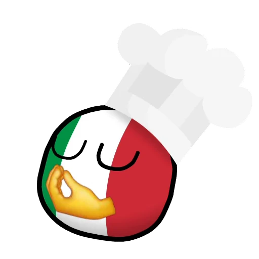 🤌 Стикер «Art&;s Countryballs» для Telegram