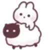 🐑 Эмодзи «>.< ^^» для Telegram