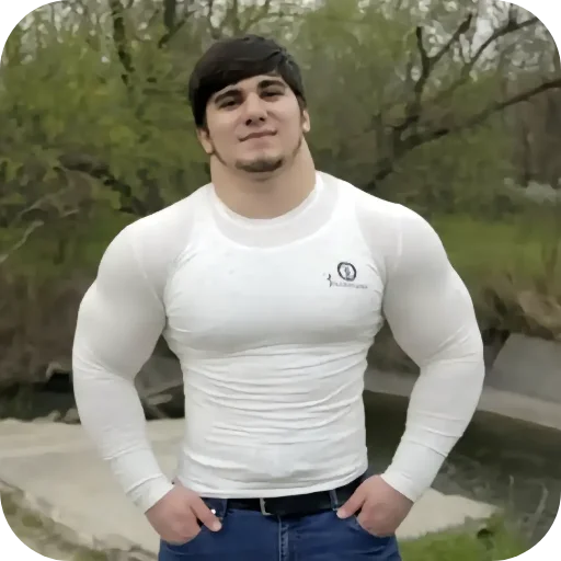 👖 Стикер «Асхаб Тамаев» для Telegram
