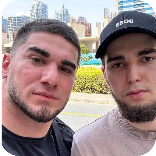 💇 Стикер «Асхаб Тамаев» для Telegram