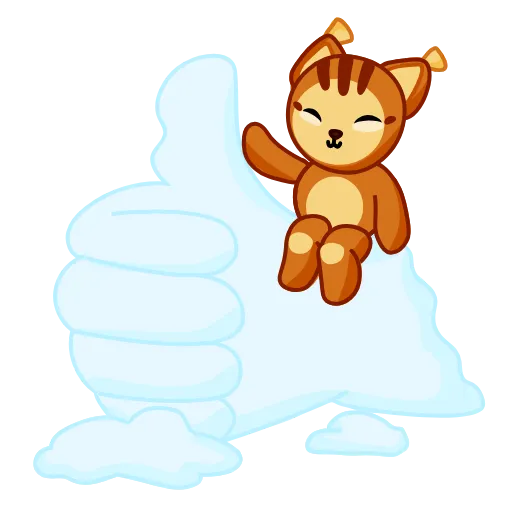 👍 Стикер «Тихоня» для Telegram