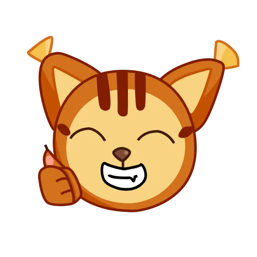😁 Стикер «Тихоня» для Telegram