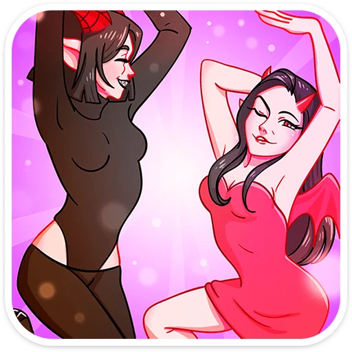 💃 Стикер «Альматея» для Telegram