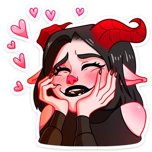 🥰 Стикер «Альматея» для Telegram