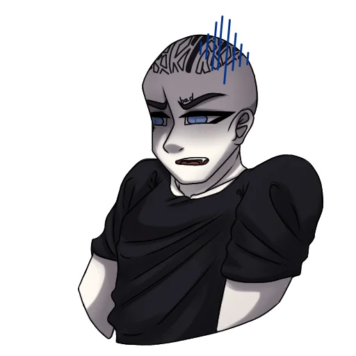 😱 Стикер «Asper X» для Telegram