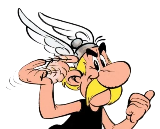 Стикерпак Asterix для Telegram — скачать
