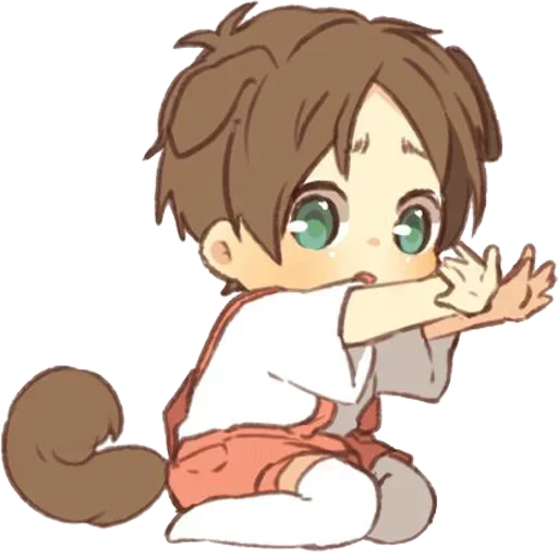 💗 Стикер «Eren and Levi» для Telegram