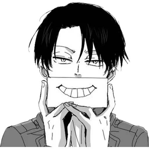 💗 Стикер «Eren and Levi» для Telegram