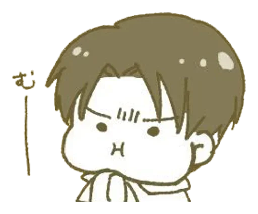 💗 Стикер «Eren and Levi» для Telegram