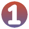 1⃣ Эмодзи «Буквы с градиентом, иконки, знаки зодиака» для Telegram