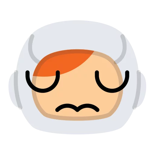 😞 Стикер «Astromoji» для Telegram