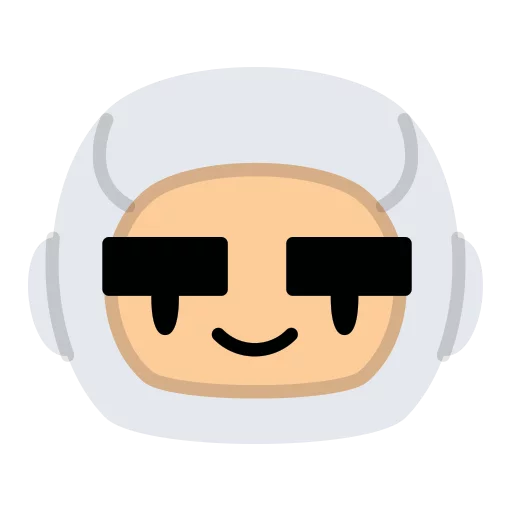 😎 Стикер «Astromoji» для Telegram