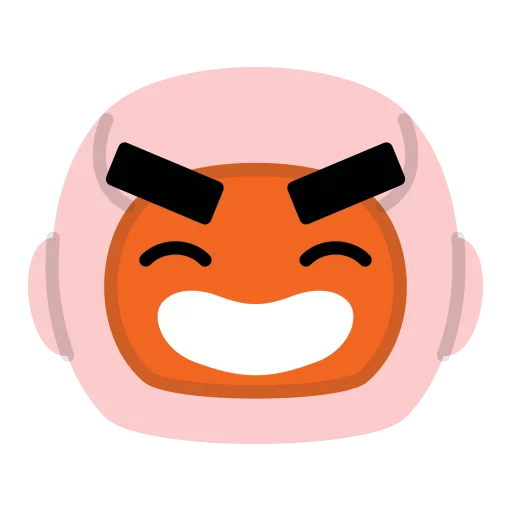 😡 Стикер «Astromoji» для Telegram