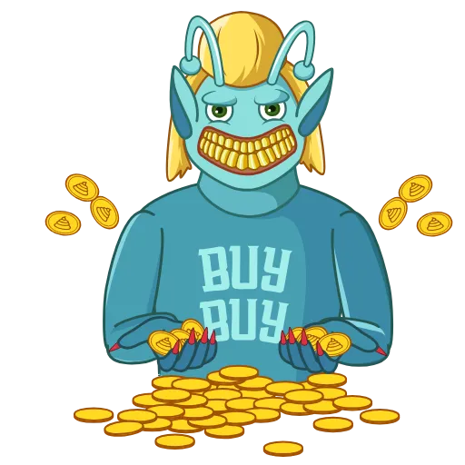 🤑 Стикер «official» для Telegram