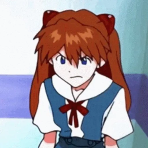 😡 Стикер «Asuka!» для Telegram
