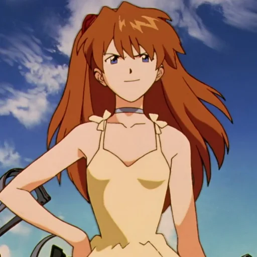 Стикерпак Asuka Soryu Langley для Telegram