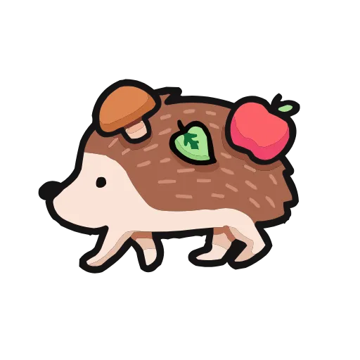 🦔 Эмодзи «Афанасий» для Telegram