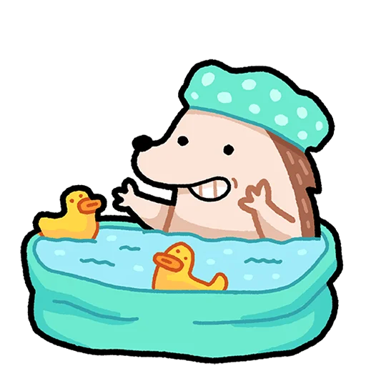 🛁 Стикер «Афанасий Без Текста» для Telegram