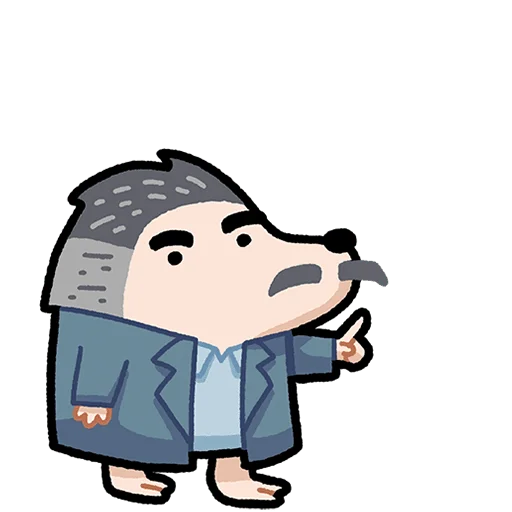 ☝️ Стикер «Афанасий Без Текста» для Telegram