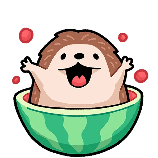 🍉 Стикер «Афанасий Без Текста» для Telegram