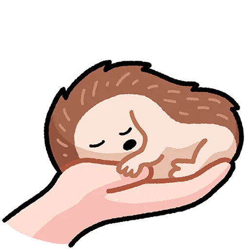 😴 Стикер «Афанасий Без Текста» для Telegram