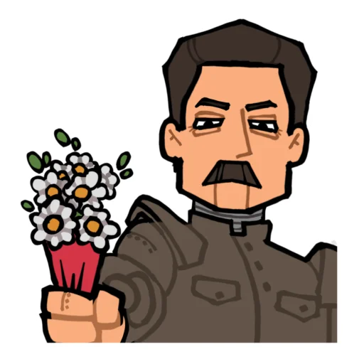 💐 Стикер «Atomic STALIN» для Telegram