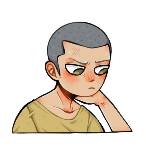🤔 Стикер «Атака титанов» для Telegram