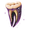 🦷 Эмодзи «Ночной кабинет» для Telegram