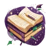 📖 Эмодзи «Ночной кабинет» для Telegram