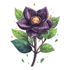 🌷 Эмодзи «Ночной кабинет» для Telegram