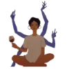 🧘‍♀ Эмодзи «Aura 2» для Telegram