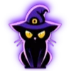 🐈‍⬛ Эмодзи «aura x magic - что-то магическое 🙌» для Telegram