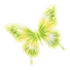 🦋 Эмодзи «Золотистый шрифт» для Telegram