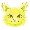 🐱 Эмодзи «Золотистый шрифт» для Telegram