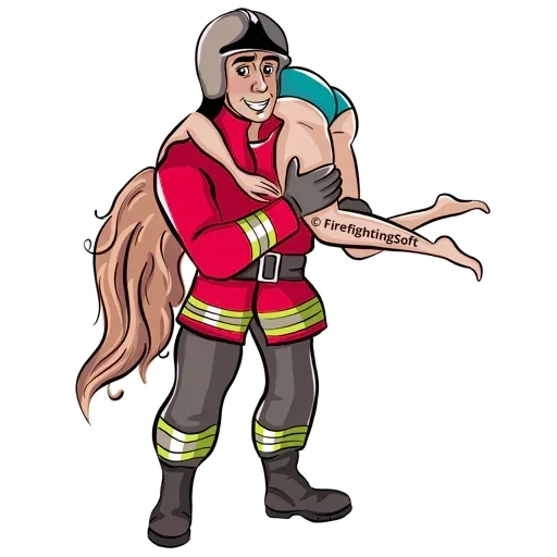 😀 Стикер «Australia Firefighter» для Telegram