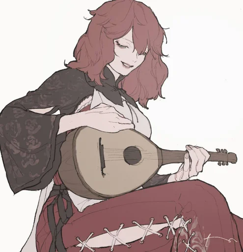 🎼 Стикер «NieR Automata» для Telegram