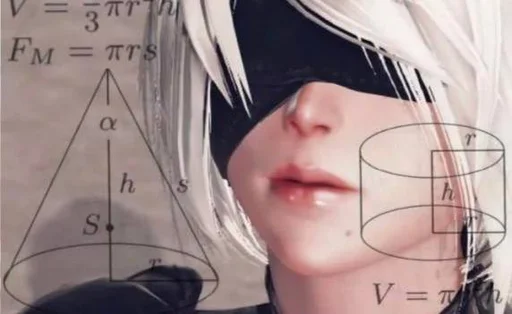 😳 Стикер «NieR Automata» для Telegram