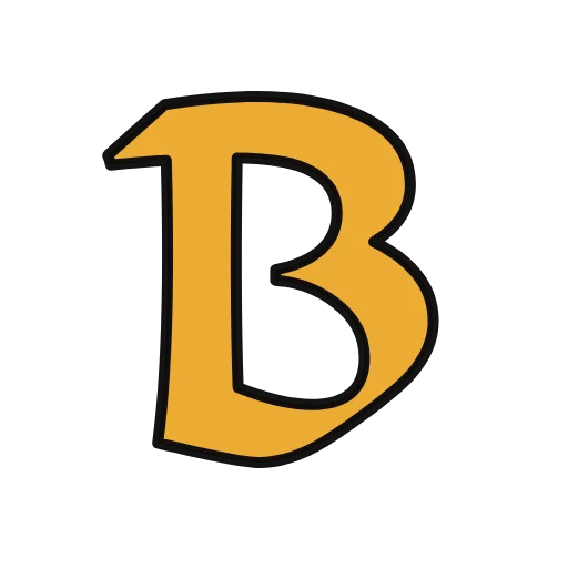 😝 Эмодзи «Буквы в палитре осени» для Telegram