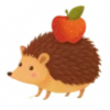 🦔 Эмодзи «Осенние оранжевые буквы» для Telegram